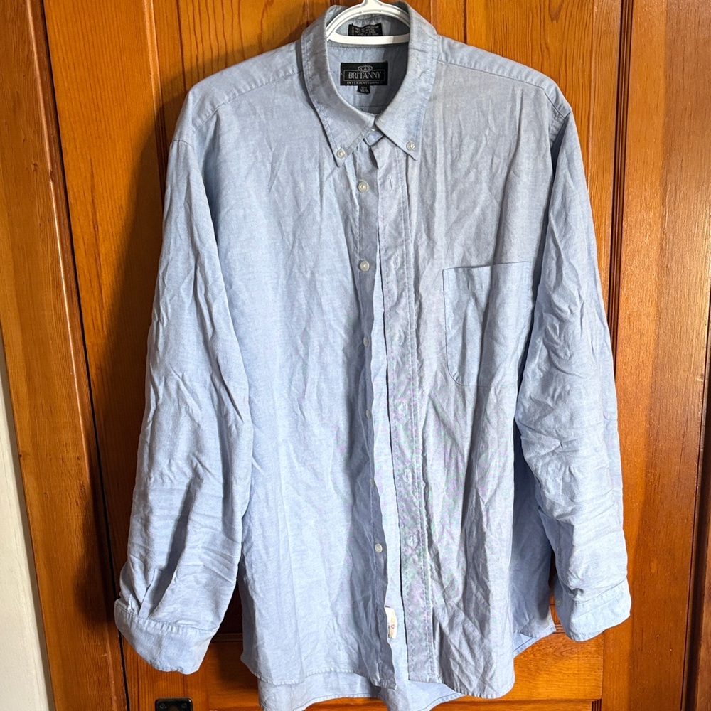 Britanny Blue Men's OCBD